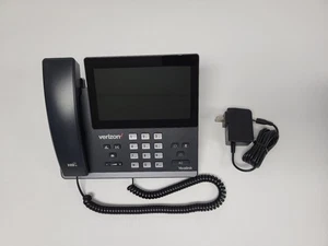 Yealink T67LTE 4G Verizon Business Phone, 7" Touch, Android with Power Adapter - Picture 1 of 21