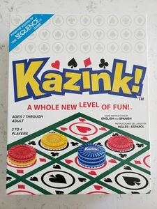 Kazink! Gioco da tavolo per famiglie STACK 'EM UP - TRE DI FILA! Strategy Fun Usato - Foto 1 di 12