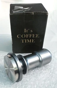 PUSEE 53mm Cafetero Espresso Manipulador Acero Inoxidable Cargado por Resorte Caja Abierta Nuevo - Imagen 1 de 9
