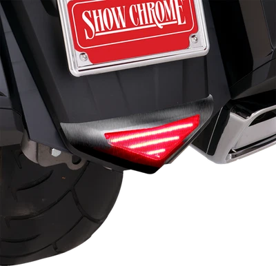 SHOW CHROME 52-972 Lower Trim Light - Rear Fender - Chrome - GL1800 - Image 1 of 3