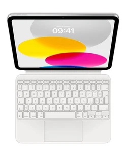 Apple Magic Keyboard for 12.9" iPad Pro 5th Gen., White - FRENCH CANADIAN - Picture 1 of 3