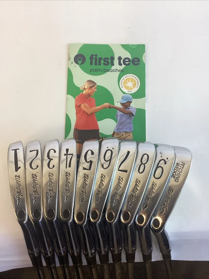 Juego de ejes de acero rígido Walter Hagen Haig Ultra 'Crenshaw Grind' 1-PW S200 Foto 1 de 4