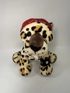 GANZ Webkinz Leopard Plush ROCK ON ROCKERZ Bandana Chains Armband Rocker - Picture 1 of 18