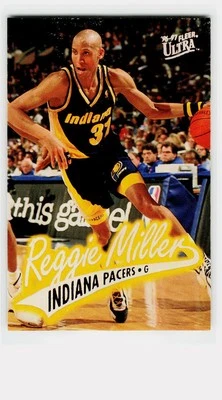 Reggie Miller 1996-97 Ultra #46 Indiana Pacers - Image 1 of 2