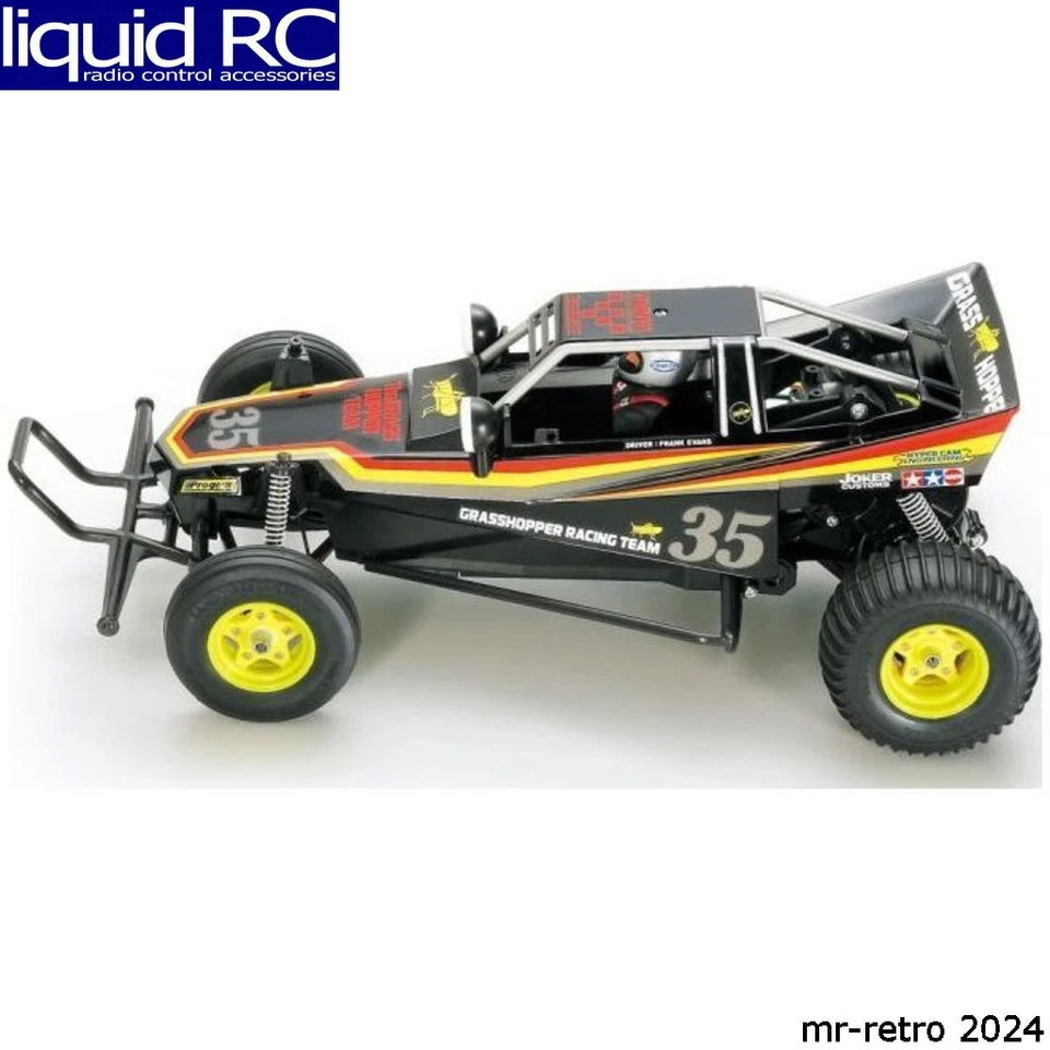 Tamiya 47522 1/10 RC 2WD Buggy The Grasshopper Black Edition Limited Kit w/ESC