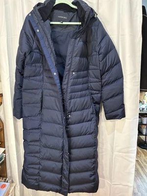 LANDS' END XL(18)Tall Navy Blue Down Winter Coat - Image 1 of 4
