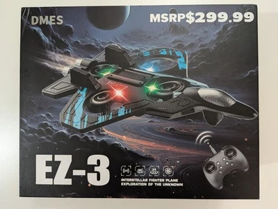 Interstellar Fighter plane  DMES EZ 3 Remote Control Aircraft - Image 1 of 2