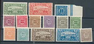 Schleswig 1/14 SATZ LUXUS** MNH POSTFRISCH 60EUR y69797 - Bild 1 von 1