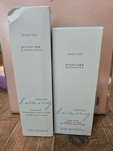 Mary Kay Embrace HARMONY Body Wash & Sugar Scrub Private Spa Collection NIB NOS - Picture 1 of 1