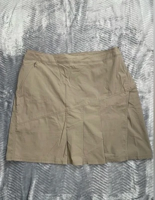 Sahalie Skort 14 Nylon Elástico Plisado Senderismo Marrón Foto 1 de 4
