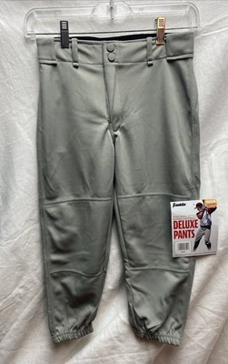 Franklin Deportes Juvenil Béisbol Softbol Pantalones Knicker Gris MED 24-26 pulgadas Cintura NUEVO Foto 1 de 4
