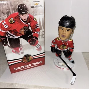 NIB JONATHAN TOEWS CHICAGO BLACKHAWKS BOBBLEHEAD SGA CHEVROLET SPONSOR - Picture 1 of 4