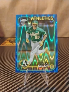 Topps Chrome 2024 - Zack Gelof #282 Blue Ray Wave/149 (RC) - Imagen 1 de 3