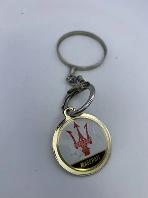 portachiavi pubblicitario maserati vintage - Immagine 1 di 2