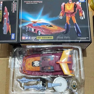 Transformers Masterpiece Hot Rodimus 6" Action Figure MP-28 Tomy Takara New - Image 1 of 4