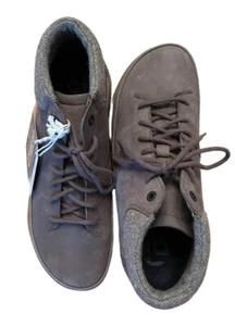 Birkenstock Honnef High Oiled Nubuck Leather Gray Taupe Stiefelette Damen 7 - Bild 1 von 18