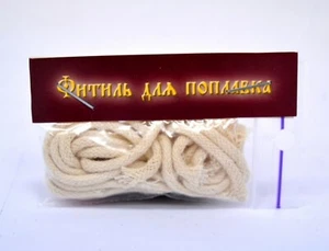 Ersatzdochte Öllampe 3 mm фитиль хлопок 100 % для масляных лампадок 3 mm 10 штук - Picture 1 of 1