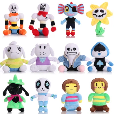 Undertale Sans Papyrus Frisk Chara Temmie Plush Stuffed Toy Kids Gift Doll - Image 1 of 4