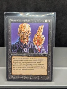 Priest of Yawgmoth X1 MP Antiquities MTG - Picture 1 of 1