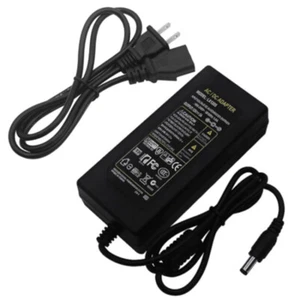 12V 5A 5 AMP 60W DC Power Supply Adapter Transformer LED Strip CCTV PC 5050 USA - Picture 1 of 6