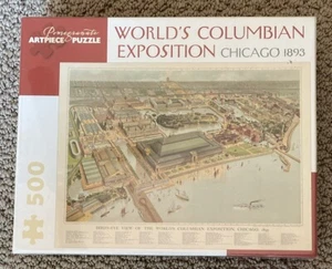Rompecabezas de granada; Exposición Colombina Mundial Chicago 1893; 500 piezas - Imagen 1 de 1