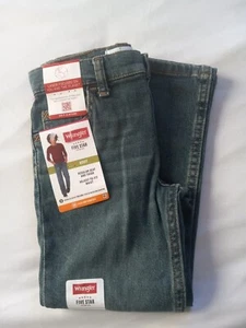 NWT Wrangler Boys Jeans Five Star Premium Boot Cut Flex Adj Waist SZ 5 Regular - Picture 1 of 10
