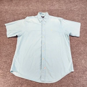 Ralph Lauren Classic Fit Garment-Dyed Oxford Hemd in Harbor Island Blau Large - Bild 1 von 9