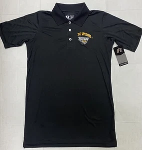 NCAA Towson University Tigers Men’s Small Golf Polo Shirt Made by Russell - Picture 1 of 3