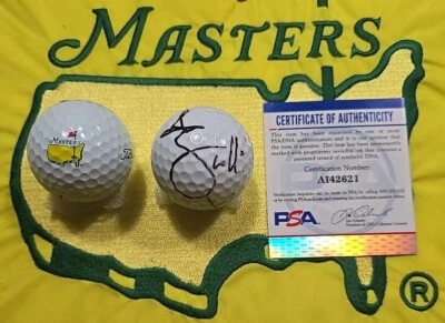 Adam Scott signed Autographed Masters golf ball 2013 Masters Champion PSA  - Image 1 of 3