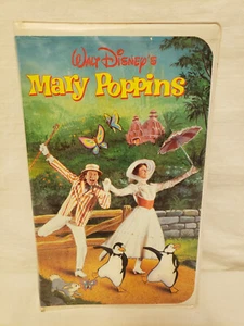 VHS Mary Poppins Walt Disney Julie Andrews Dick van Dyke - Picture 1 of 4