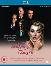 Plenty (Blu-ray) Sam Neill Ian McKellen Meryl Streep Charles Dance John Gielgud