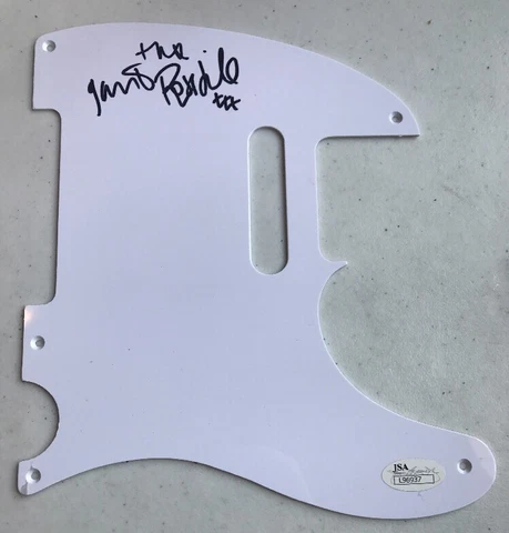 Gavin Rossdale Signed Guitar Pickguard w/ JSA COA Bush Cover