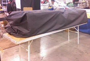 707 Toy show Bag NEW Security "Body Bag" Antique Overnight Storage Priority Mail - Picture 1 of 2
