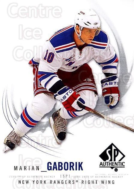 2009-10 SP Authentic #20 Marian Gaborik - Image 1 of 1