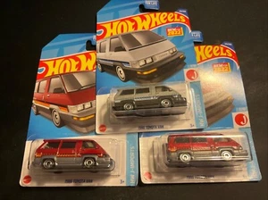 Hot Wheels 1986 Toyota Van HW J-Imports 7/10 Lot of 3 - Picture 1 of 7