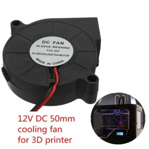 Radiatore radiatore ventola di raffreddamento turbo ventilatore DC 12 V 50 mm per stampante 3D - Foto 1 di 6