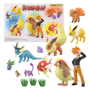 POKÉMON SCALE WORLD Kanto Region 2 Set Figure Pidgey Rattata Magikarp Vulpix New - Picture 1 of 12