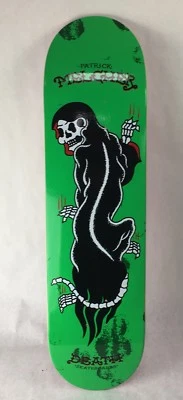 Patrick Melcher Pro deck - Death Skateboards 8.25 " with grip & free shipping