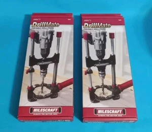 Lot of 2 Milescraft 1318 DrillMate Portable Drill Guide - Drill Guide Attachment - Picture 1 of 8