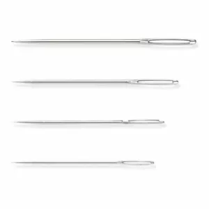 Milward Chenille Hand Sewing Needle Pack various sizes 14W - 26W steel PREMIUM - Picture 1 of 6
