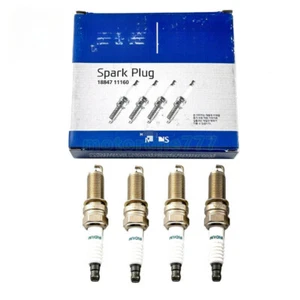 4psc Spark Plugs Hyundai Sonata Kia Optima 2.4L 2011-2016 18847-11160 Denso New - Picture 1 of 5