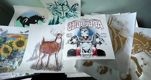 80+ VTG T-Shirt Iron On Transfers Nature Humor Native American Southwest Country - Picture 1 of 1