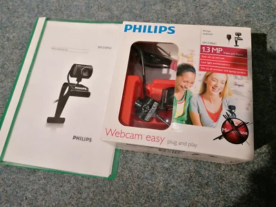 Philips Webcam Spc230NC + Kopfhörer Mikrofon - Bild 1 von 4