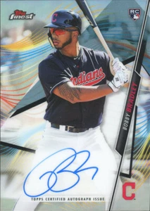 BOBBY BRADLEY 2020 Topps Finest AUTO CLEVELAND INDIANS RC FA-BBR - Picture 1 of 1
