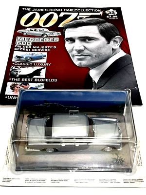 James Bond Car Collection 1/43 007 Mercedes 600 On her Majesty's Secret Service - Image 1 of 4