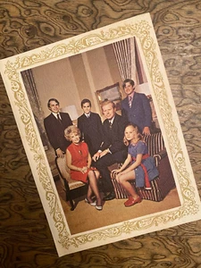 Ben Barnes Texas Holiday Color Weihnachtskarte Anfang 70er Jahre RAR - Bild 1 von 3