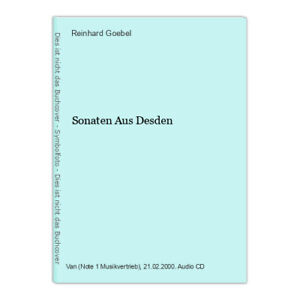 Sonaten Aus Desden Goebel, Reinhard: