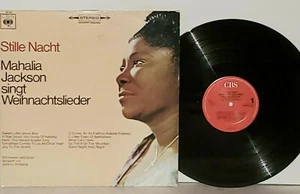 MAHALIA JACKSON Stille Nacht Dutch LP VG+ 1966 CBS Vinyl 62130 Silent Night Xmas - Imagen 1 de 3