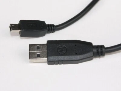 Original Motorola 5FT Mini-USB Charging Data Cable for RAZR V3 KRZR K1 SLVR - Image 1 of 4