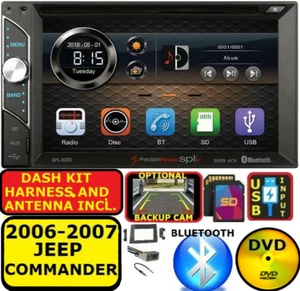 2007 06 07 Jeep Commander Bluetooth CD/DVD USB auxiliar radio coche equipamiento estéreo - Imagen 1 de 12